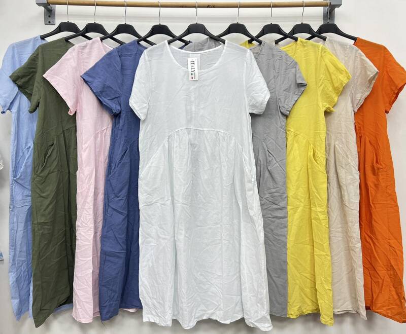 Sukienki damskie (Włoskie produkt) Roz Standard, Mix Kolor Paczka 5 szt